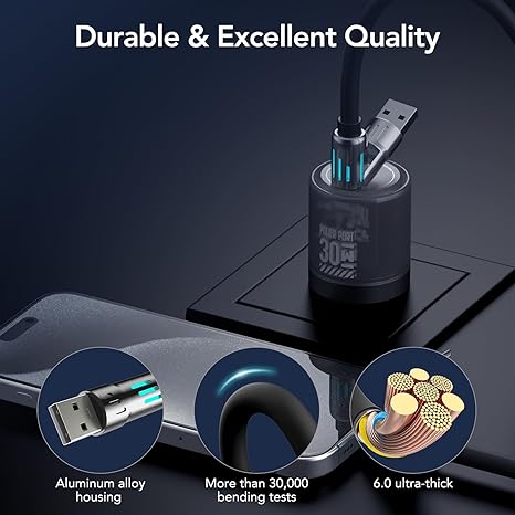 4-in-1 Multi USB Charging Cable | Fast Charging Cable for All Devices