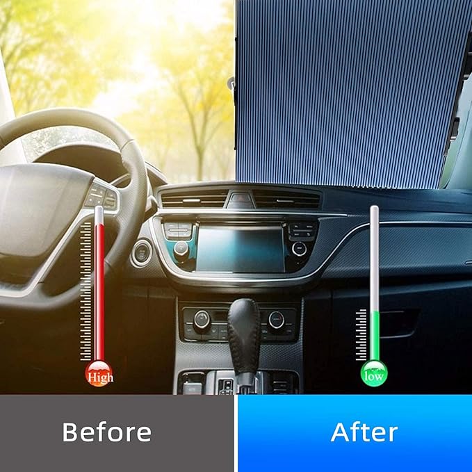Retractable Car Sun Shade
