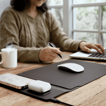 4-in-1 Wireless Charging Laptop Sleeve