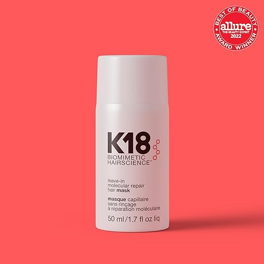 K18 Leave-In Molecular Repair Hair Mask - Repair Damaged Hair in Just 4 Minutes ✨