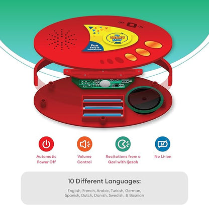 Interactive Islamic Prayer Mat for Kids | Learn Salah Step by Step