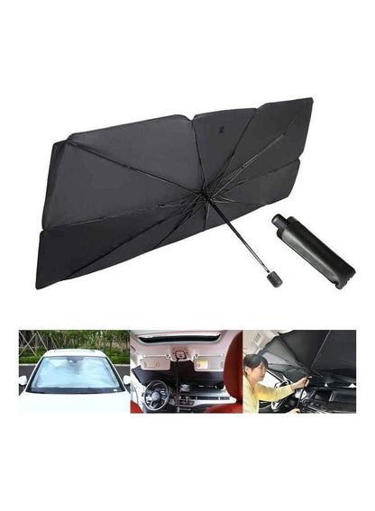 DENX Windshield Sunshade Umbrella | Foldable UV Car Sun Protector