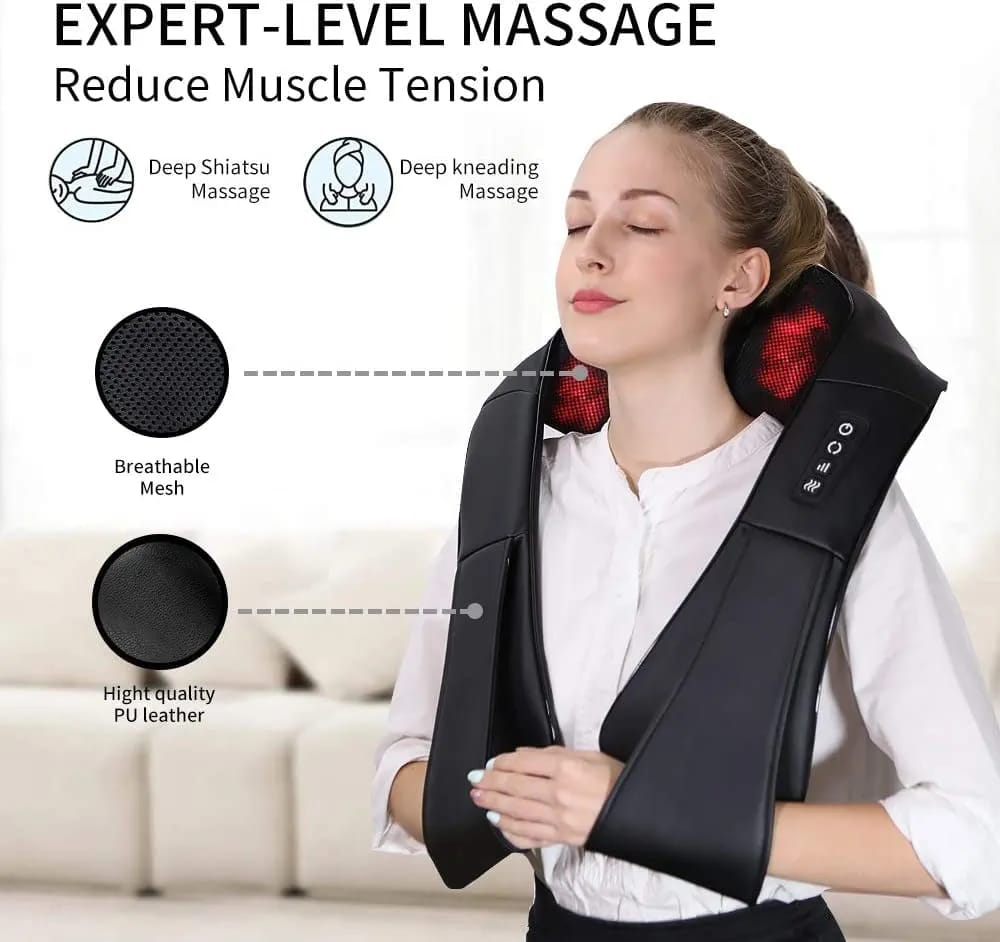Neck and Back Kneading Massager