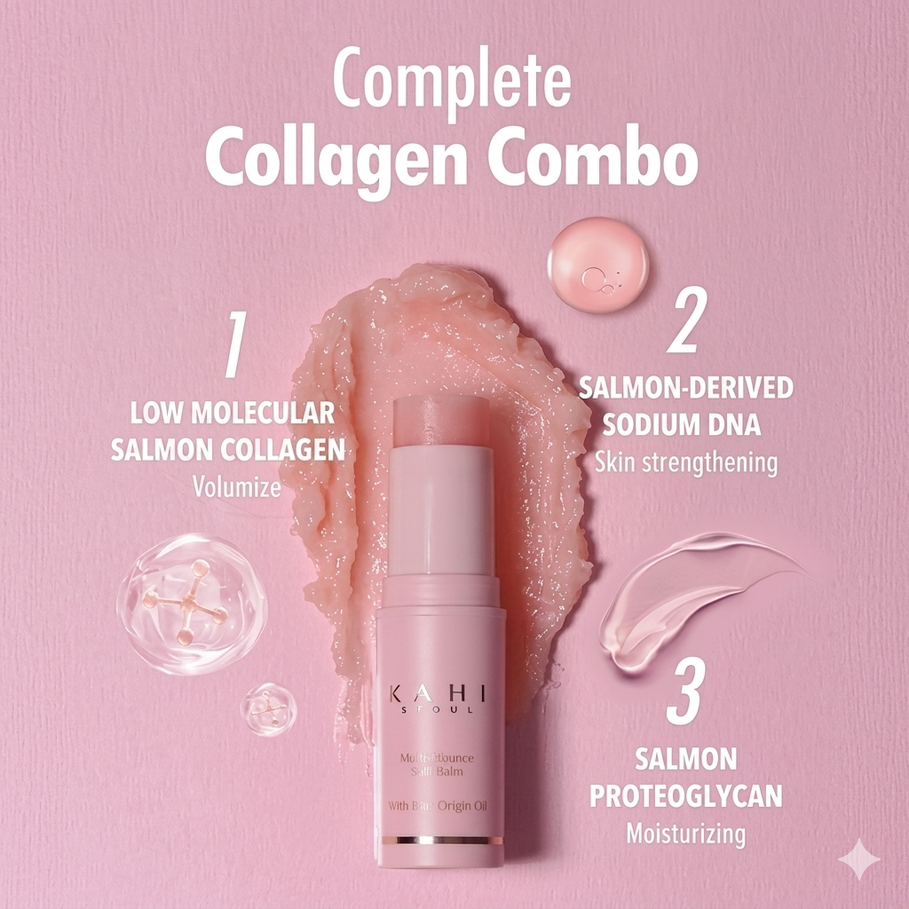 KAHI Wrinkle Bounce Multi Balm | Korean Anti-Aging Moisturizing Balm