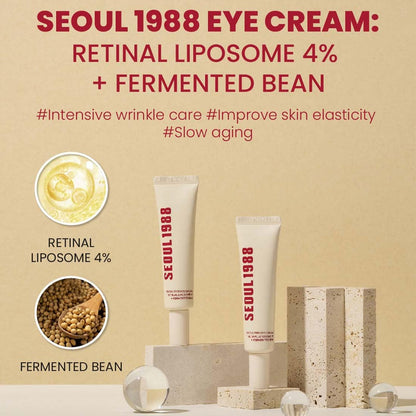 Seoul 1988 Bright Eyes Hydrating Korean Cream   Dark Circle Repair Wrinkle Smoothing