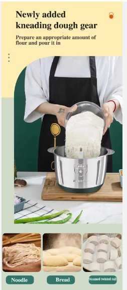 Stainless Steel Electric Meat Grinder & Chopper